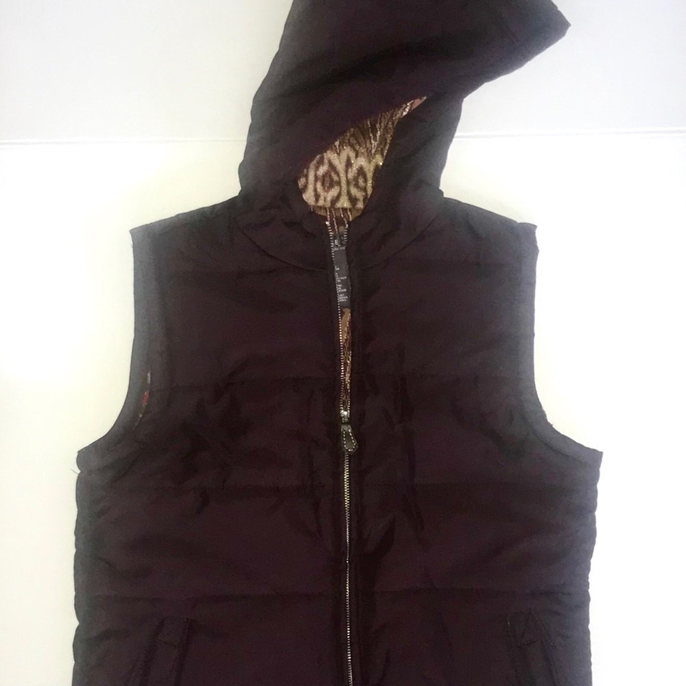 George Hooded Vest (S) & Matching Cardigan (XS)